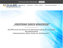 Tablet Screenshot of dvtm.net